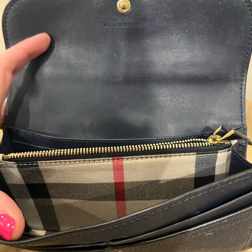 Burberry wallet and handbag set, navy - Picture 16 of 16